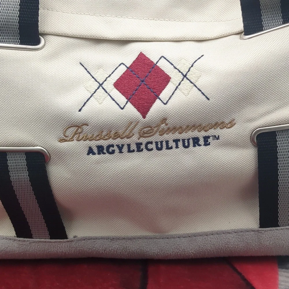 Russell Simmons argyle culture canvas large